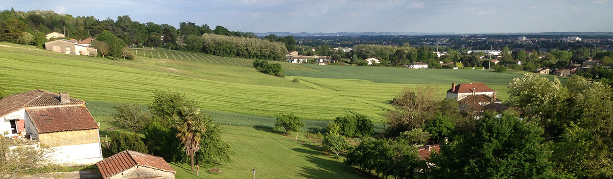 La vue du coteau Marmande